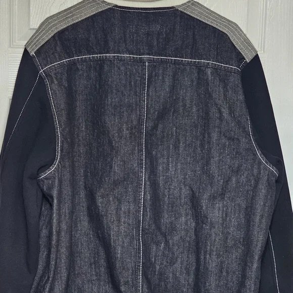 Vintage SEAN JOHN SeditionariesPunk Style Denim Jacket XXL